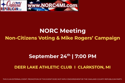 Event flyer: NORC Meeting