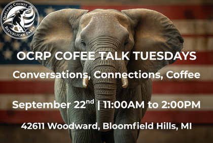 Event flyer: Coffee Talk Tuesdays
